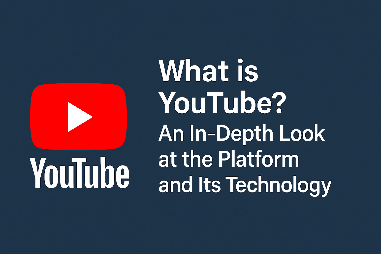 What is YouTube? An In-Depth Look at the Platform and Its Technology